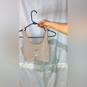 Nike Crop tank Embroidered
